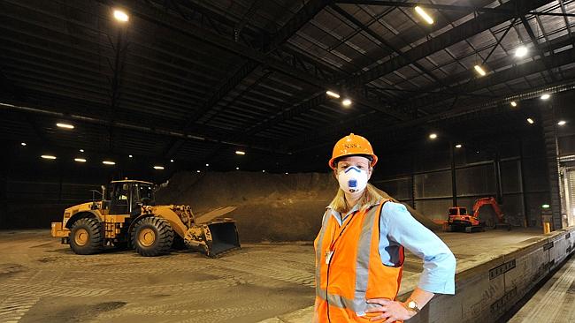 NSS general manager Juliette Sperber at the new warehouse